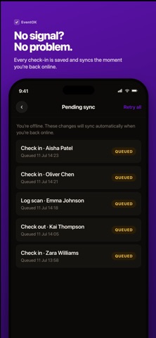 ScoutOS Events screenshot
