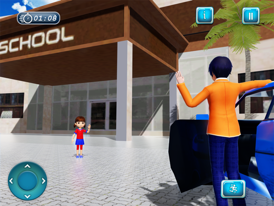 Virtual Single Dad Family Sim iPad screenshot