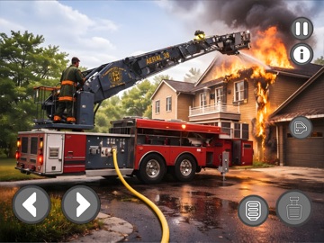 I Am Firefighter Truck Driver iPad screenshot