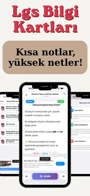 Lgs Hazırlık 8. Sınıf Test Çöz screenshot 3