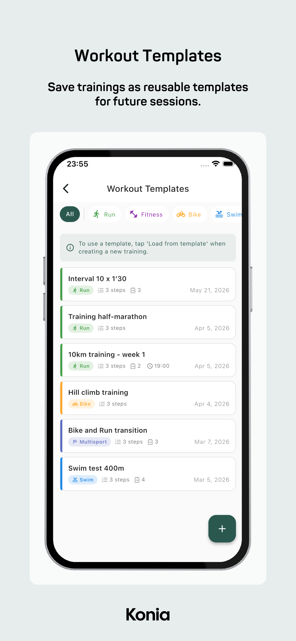 Konia: Running & Triathlon