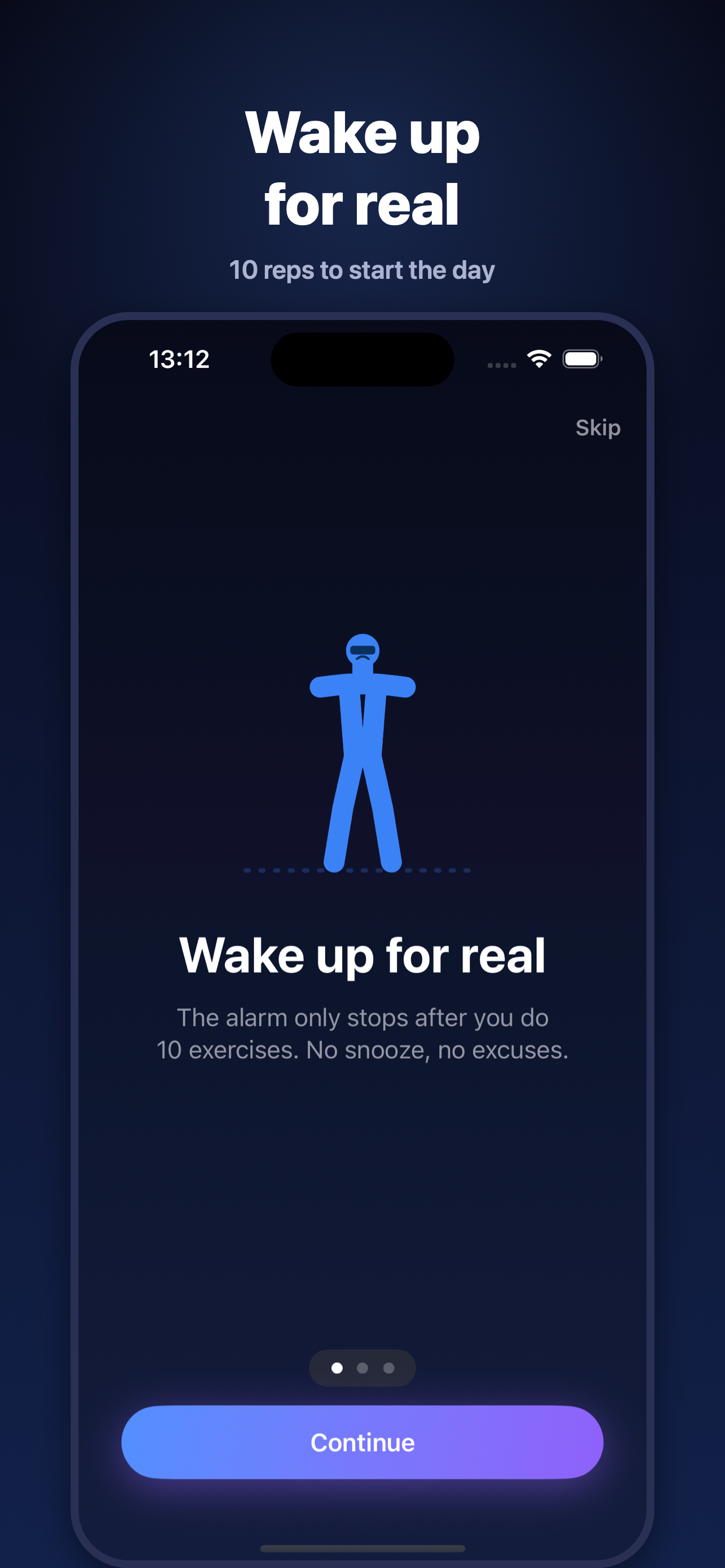Wake10: Alarm Clock + Workout screenshot 2