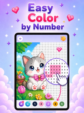 Pixel: Color by Number iPad screenshot