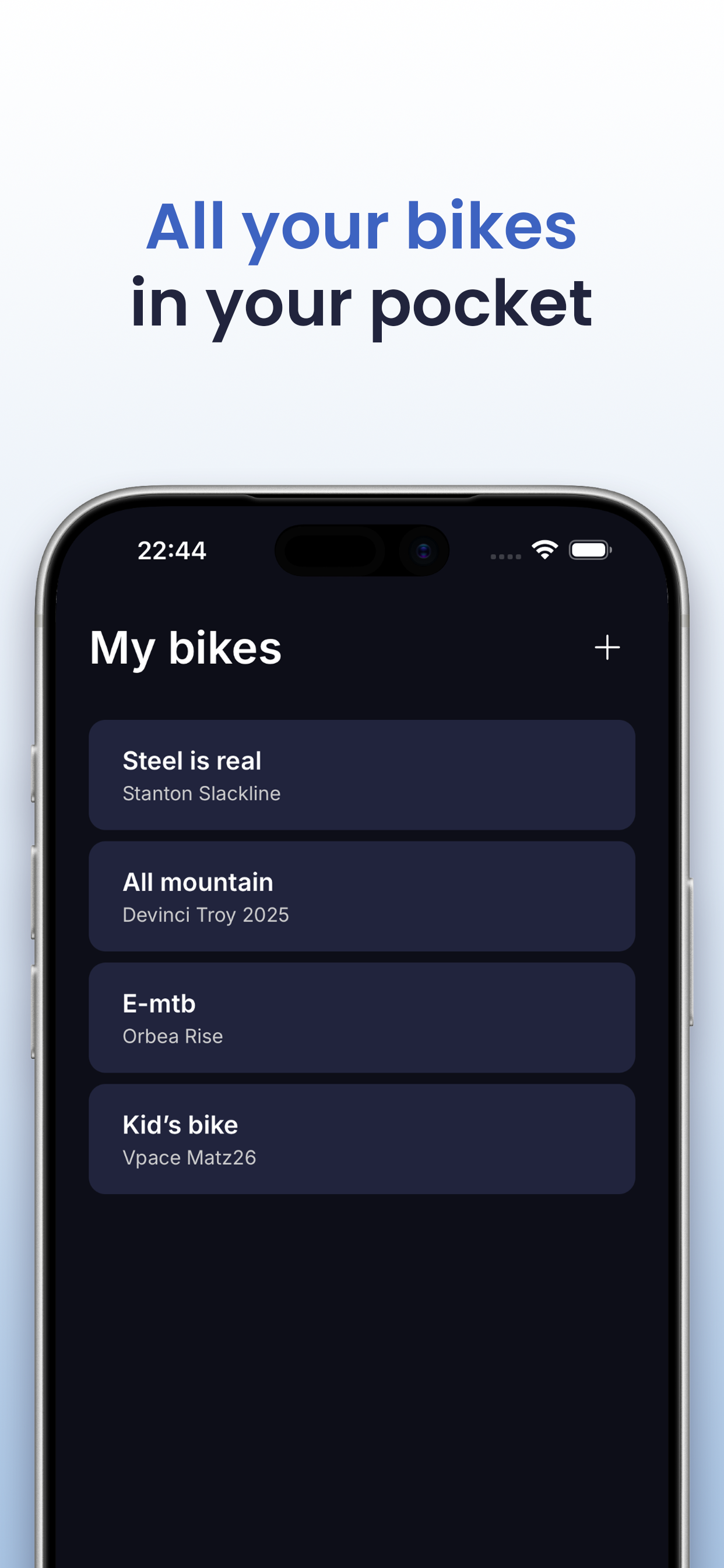 MTB Setup Tracker - BouncyBits