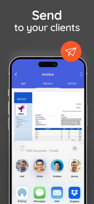 Invoice Simple: Invoice Maker Screenshot 5 of 6