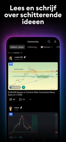 TradingView: Aandelen & Crypto screenshot 4