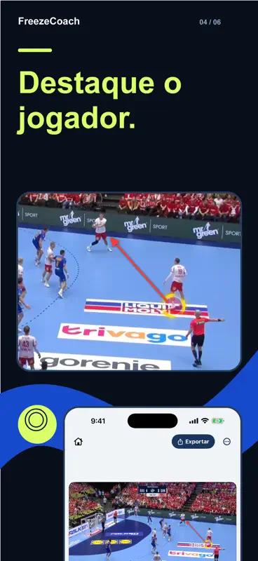 FreezeCoach - Editor Esportivo screenshot 4 of 6