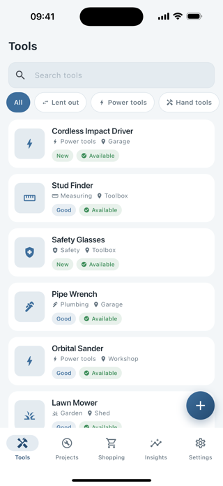 ToolShed: Tools & DIY Screenshot 1 of 5