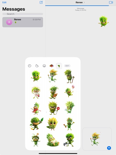 【图】摇曳草贴纸(截图2)