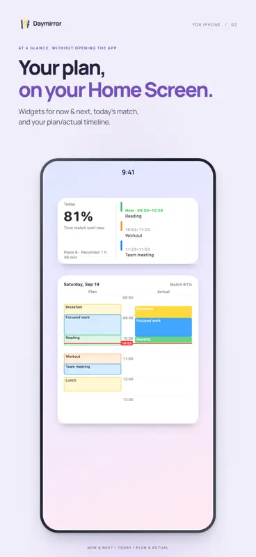 Daymirror – Planner & Tracker screenshot 2 of 9