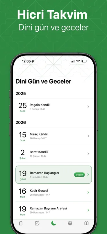 Namaz Vakitleri: Alarm & Kıble screenshot 9 of 10