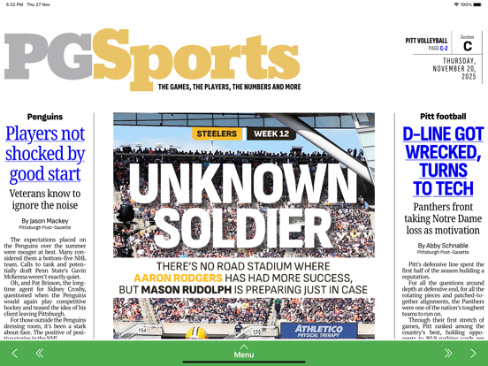 PGe iPad screenshot 6 - News app