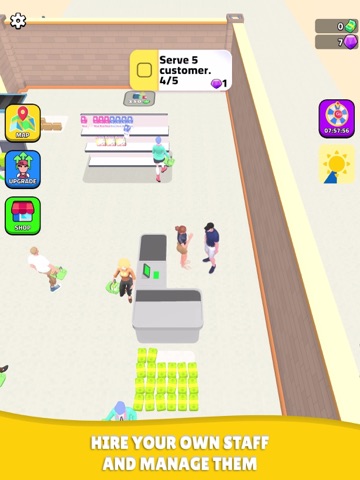 Supermarket Saga iPad screenshot