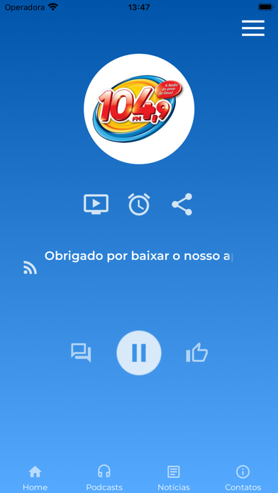 Rádio 104 FM Gospel Screenshot