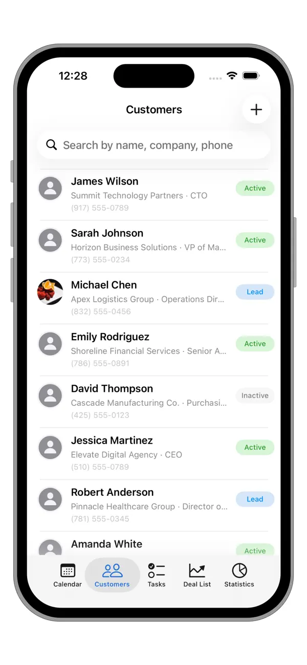 Screenshot #2 pour Customer Manager Pro-My Client