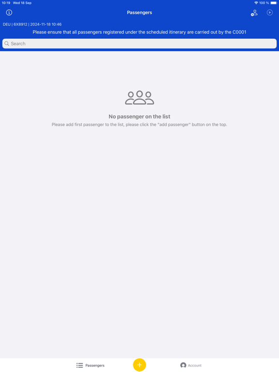 EU Carrier Interface