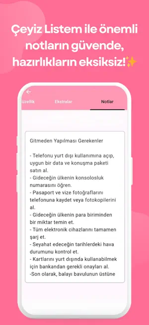 Çeyiz Defterim screenshot 4