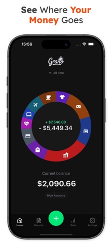 Grano Finance Tracker screenshot
