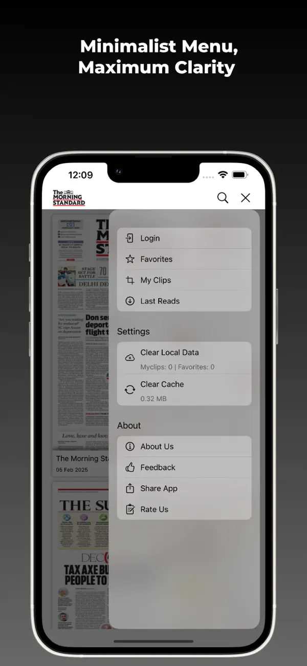 Screenshot #2 pour The Morning Standard
