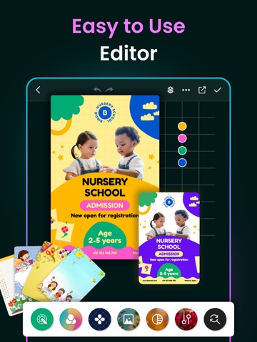 Poster Maker : Flyer Maker iPad screenshot