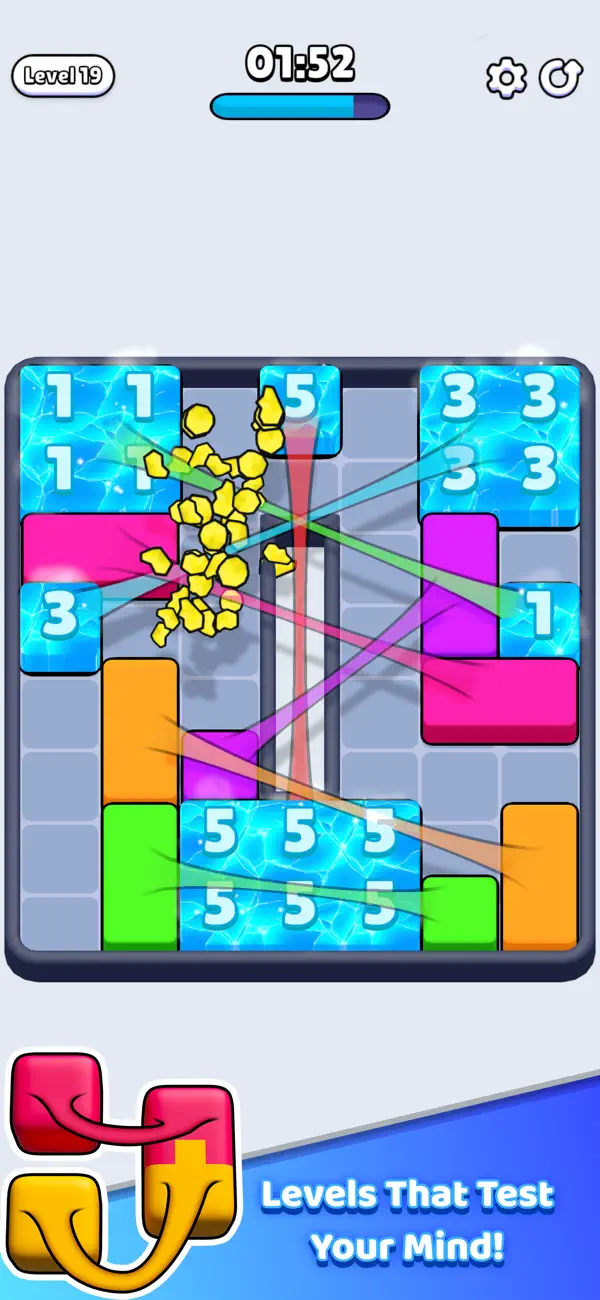 #4. Block Tangle Jam (iOS) От: Ezgi Evrensel