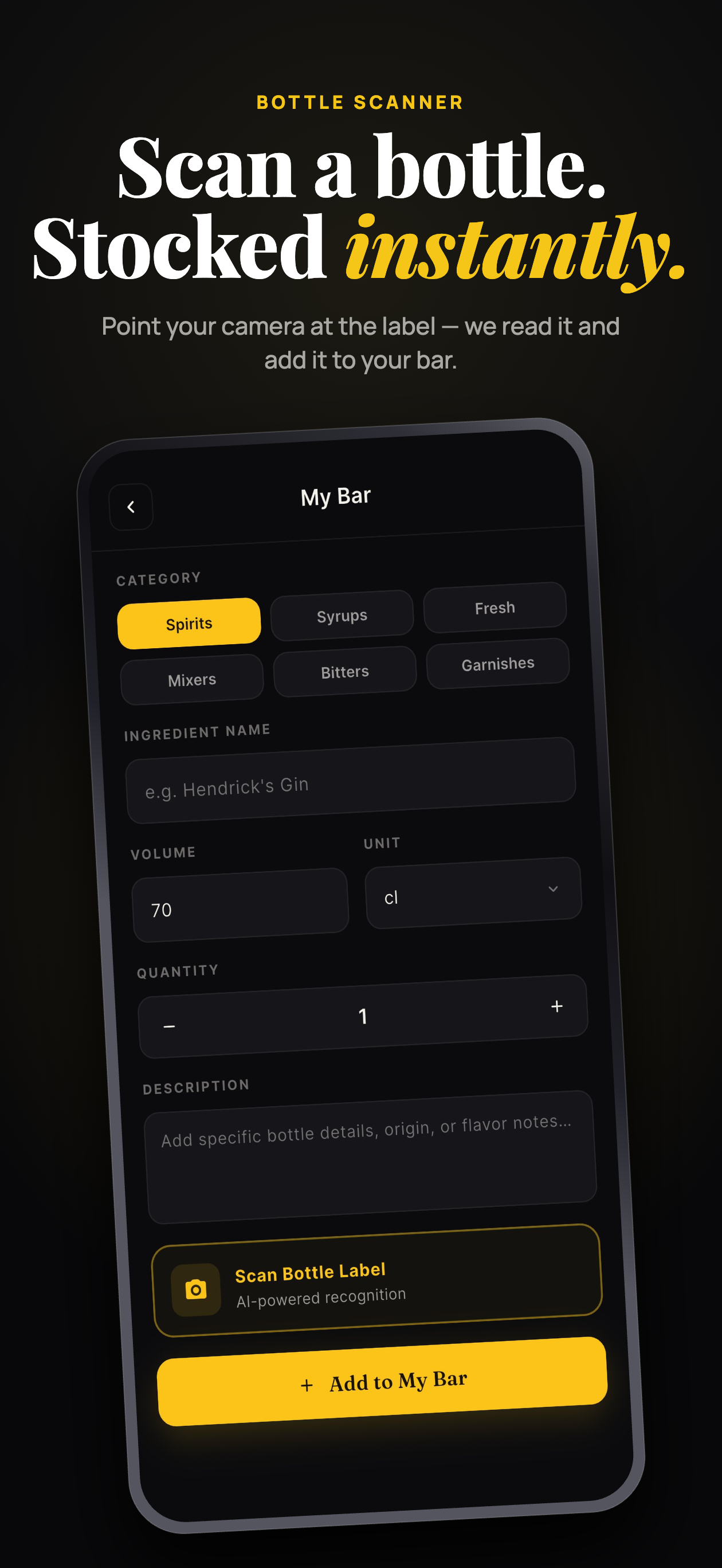 MixMind: AI Cocktail Bartender screenshot 4
