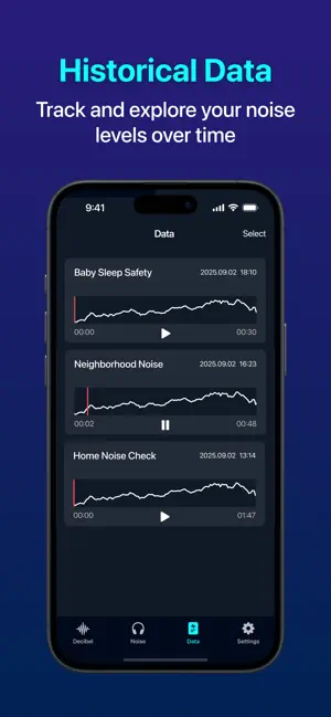 Decibel: dB Sound Meter screenshot 4