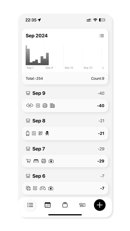 #1. Label Ledger - Expense Manager (iOS) 由: Planeta Pigra Co., Ltd.
