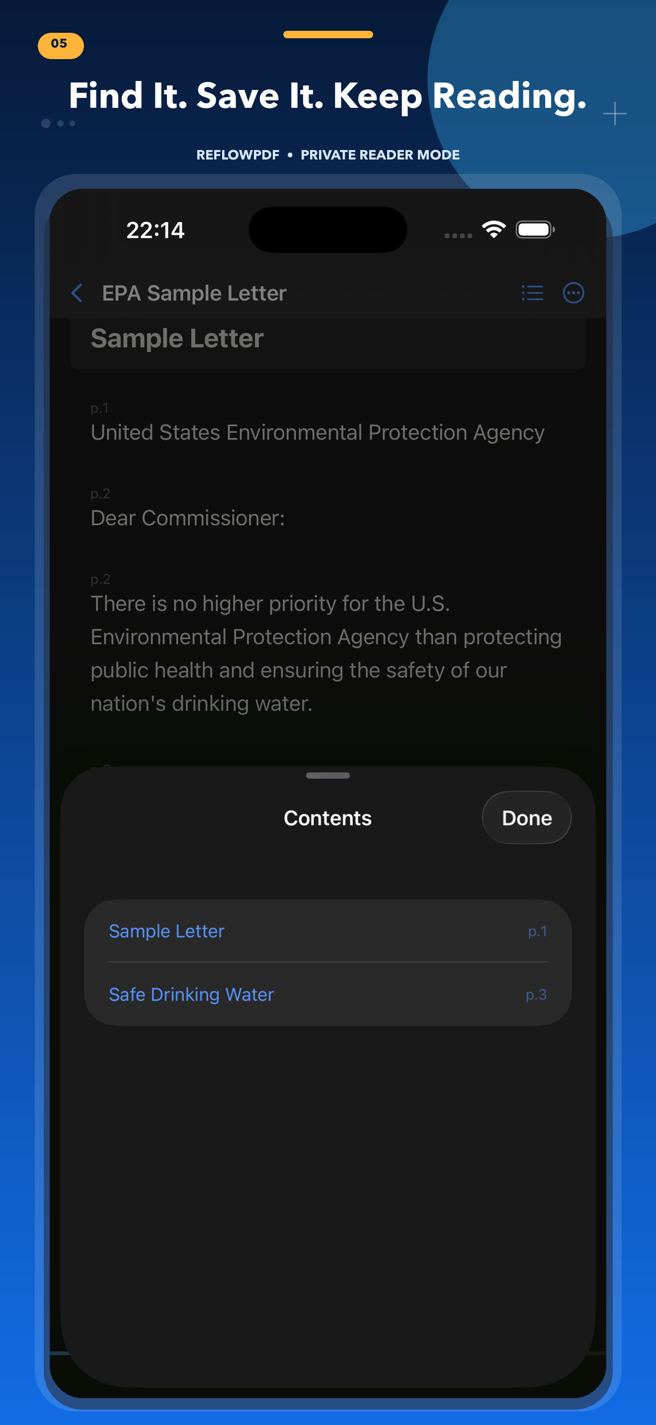 ReflowPDF: PDF Reader Mode screenshot 5