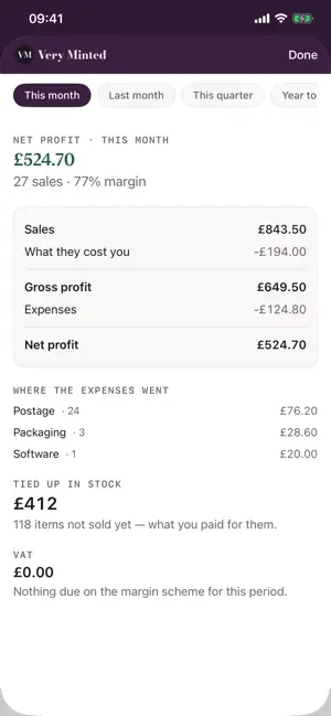 VeryMinted screenshot 4