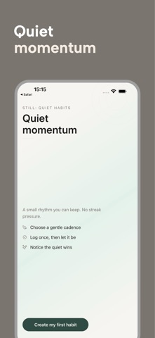 Still: Quiet Habits screenshot