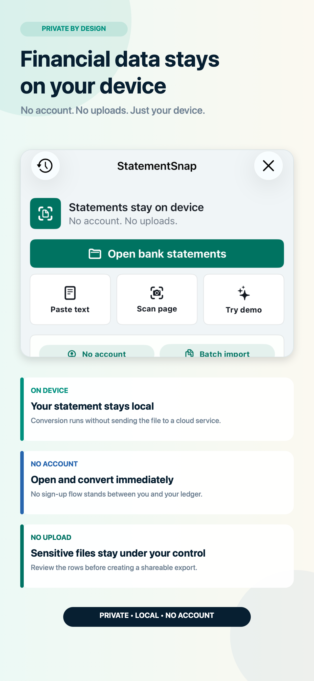 StatementSnap: Bank Converter screenshot 2