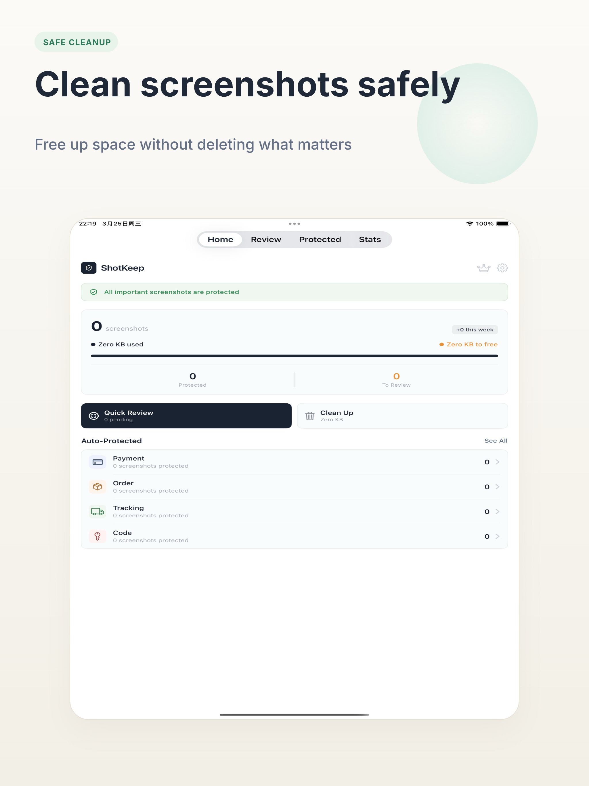 ShotKeep: Screenshot Cleaner