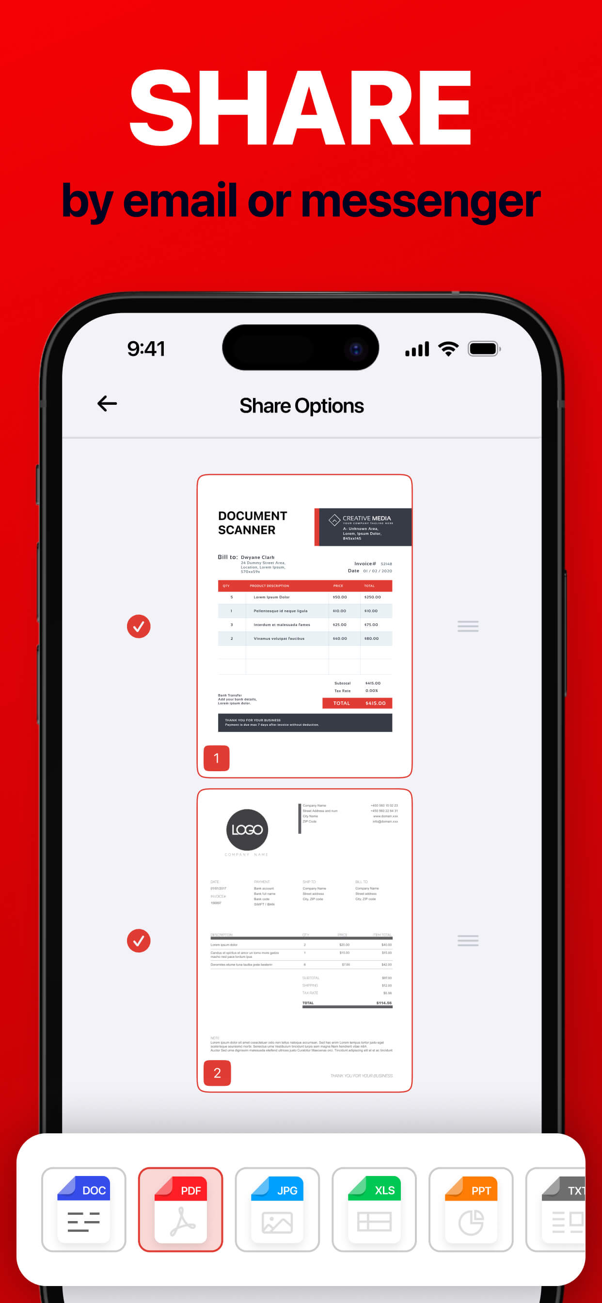 PDFScannerMax' screenshot 4