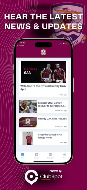 Galway GAA Official screenshot 2