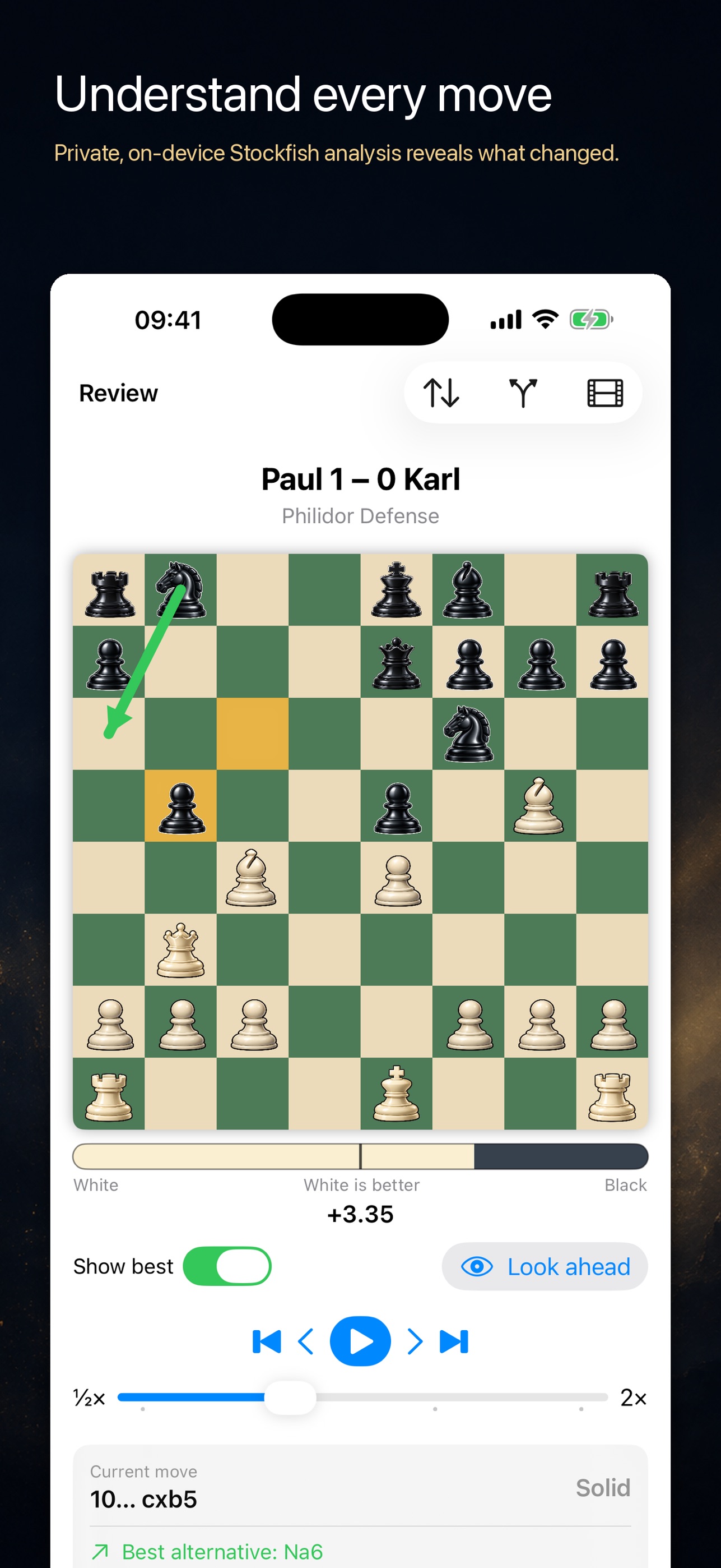Screenshot 2 of Nuifish Chess