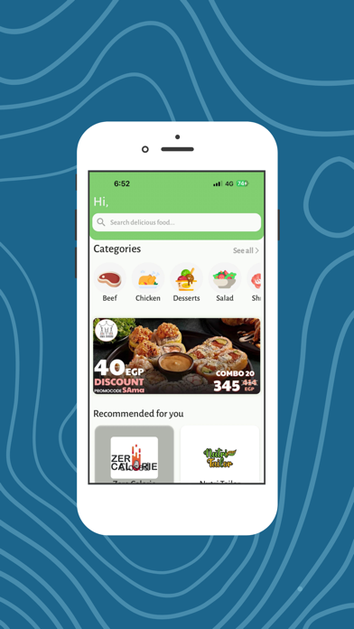lindo - healthy food Screenshot