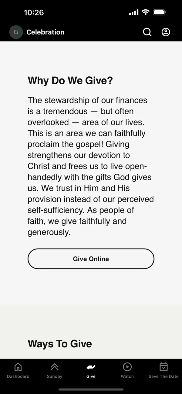 Screenshot #3 pour Celebration Church SHV