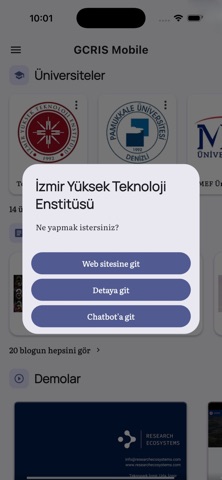 GCRIS Mobile screenshot