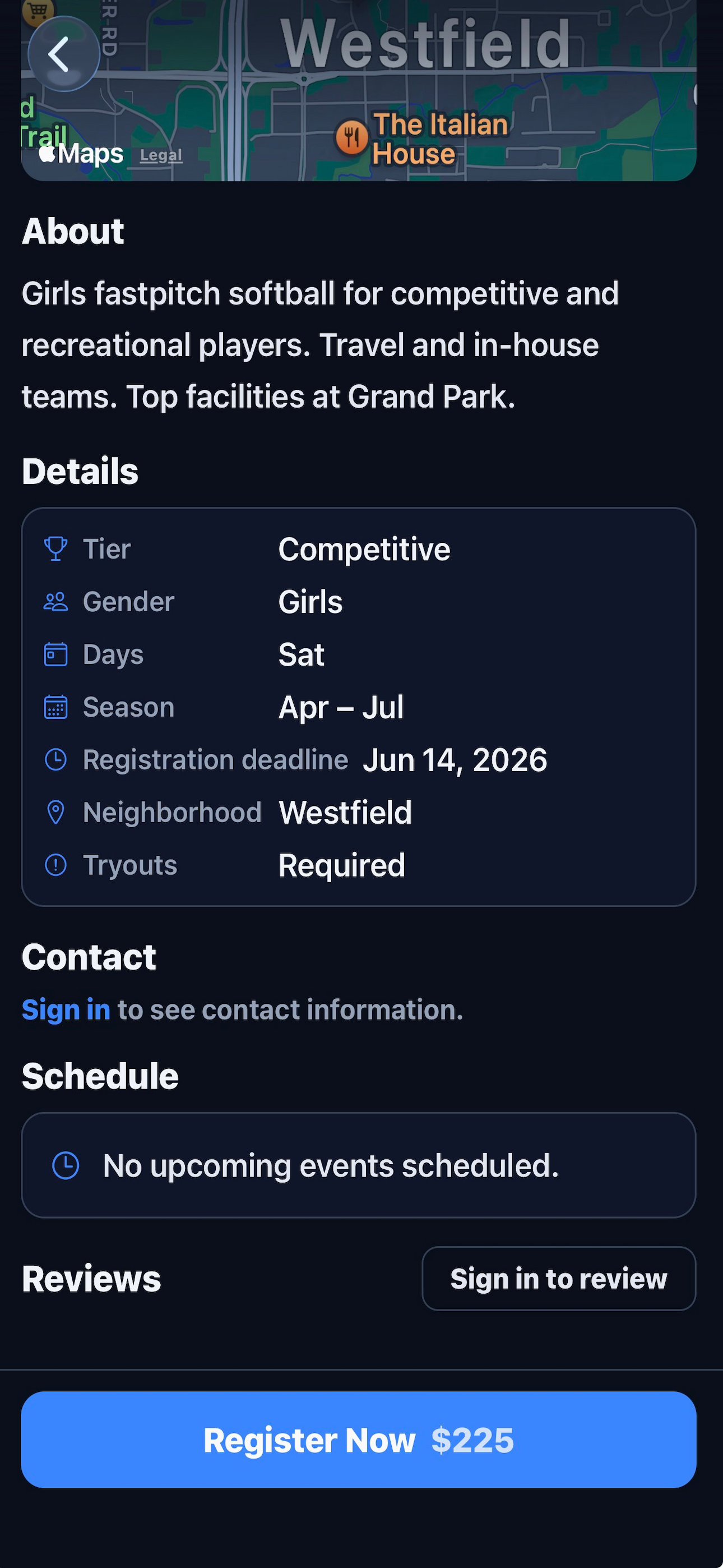 LeagueRec screenshot 3