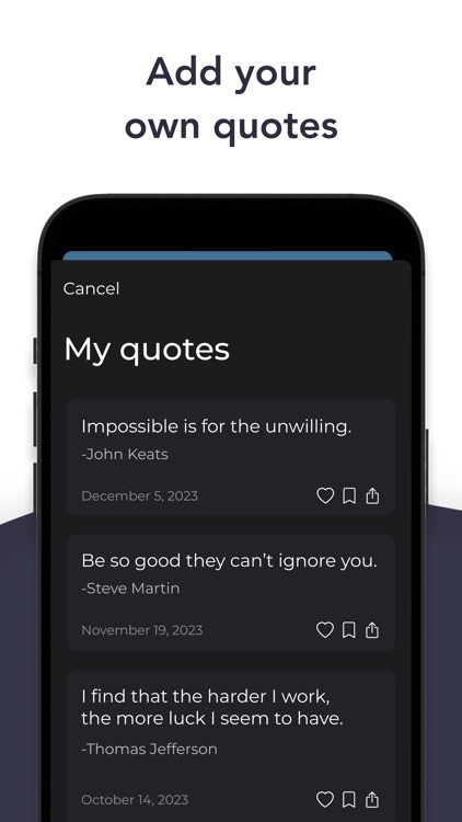 QuoteUp - Daily Motivation screenshot-5