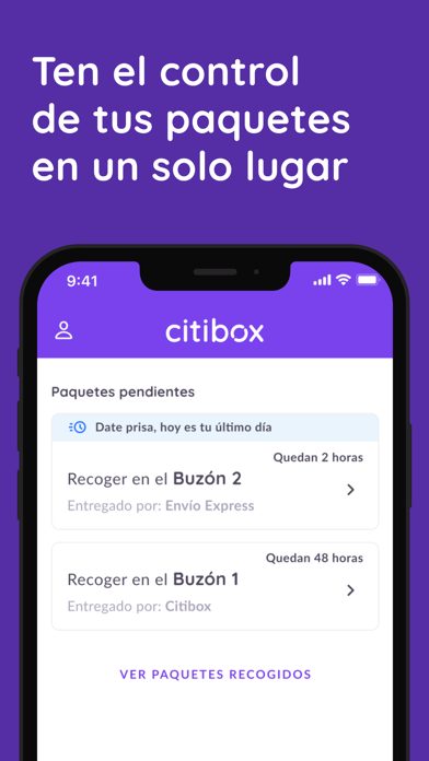 Citibox, recibe tus paquetes screenshot 4