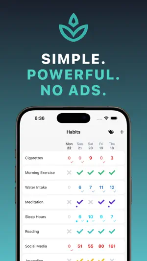 Atomic: Habit Tracker screenshot 1
