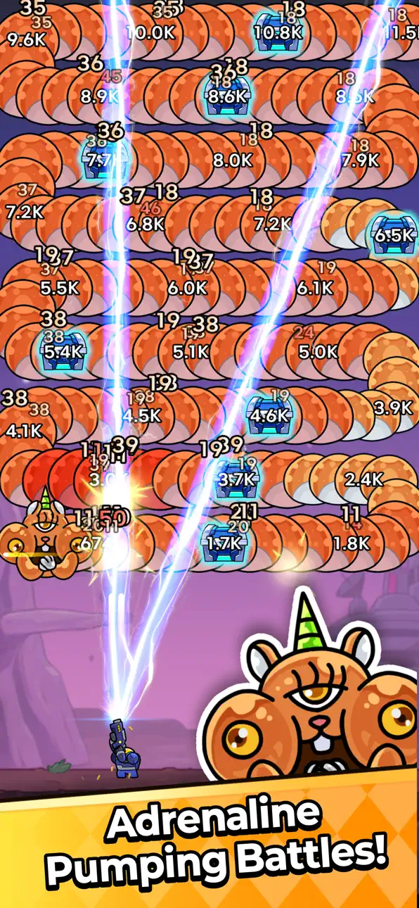 Wiggle Defender: Strategy TD iOS Mod IPA screenshot 2 - iOS game interface