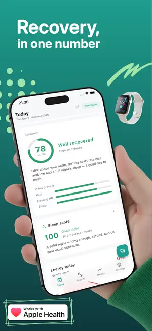 Attuno: AI Recovery Coach screenshot 1