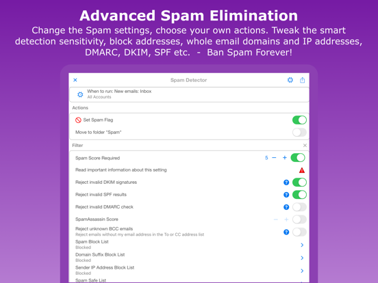 AltaMail iPad screenshot 3 - Business app