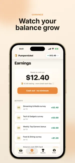 Pumpernickel: Paid Surveys screenshot 3