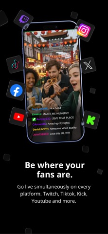 TVU Go - Live Streaming app screenshot