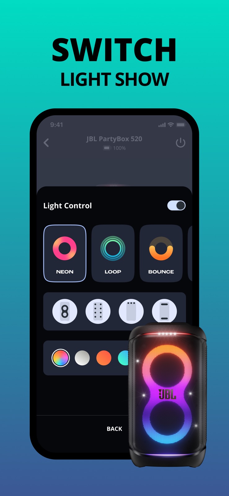 JBL PartyBox iphone screenshot 2