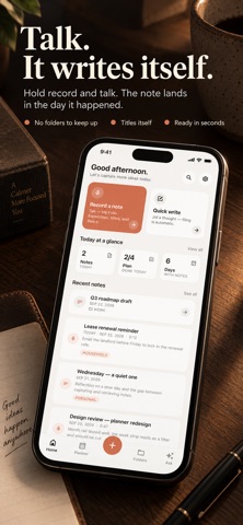 My Folio Voice : AI Notes Screenshot 1 of 5